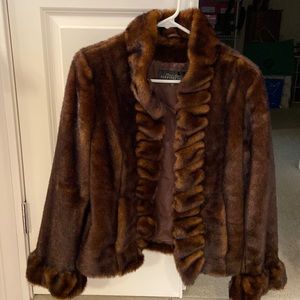 Gorgeous faux fur coat